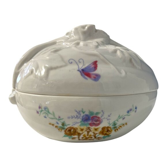 Vintage Charles Revson Ciara Porcelain Trinket Dish – Made in Japan – Butterfly - Picture 3 of 8